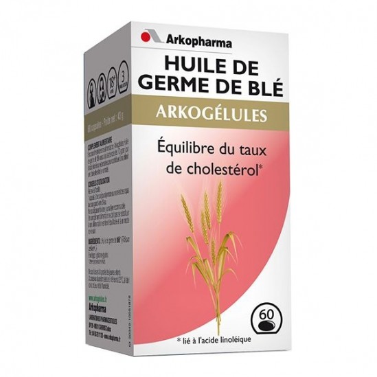 Arkopharma Arkogélules Huile de Germe de Blé 45 Gélules