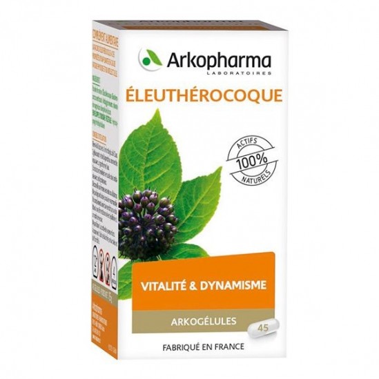 Arkopharma Arkogélules Eleutherocoque 45 Gélules