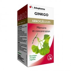 Arkopharma Arkogélules ginkgo 45 gélules