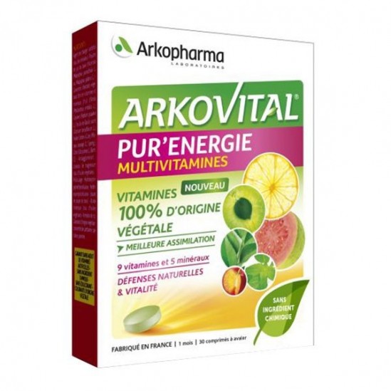 ARKOVITAL PUR'ENERGIE 2X15CP