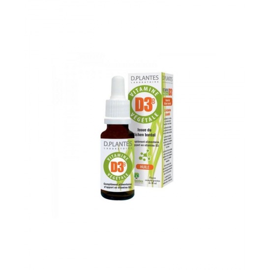 Nature's Plus Vitamines D3 Végétales 20ml