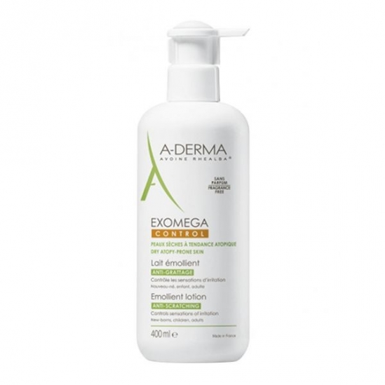 A-Derma Exomega Control Lait Emollient 400ml