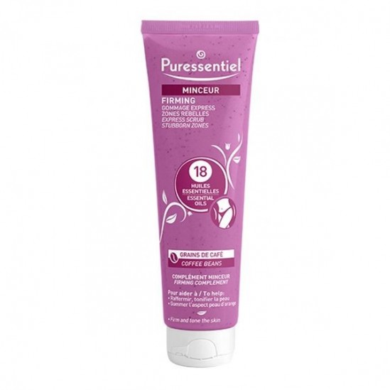 Puressentiel Minceur Gommage Express Zones Rebelles aux 18 Huiles Essentielles 150 ml