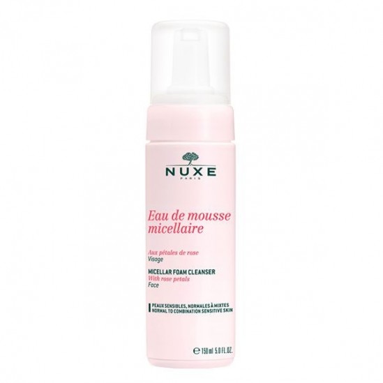 Nuxe eau de mousse micellaire visage 150ml