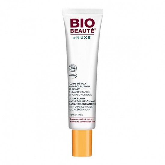 Bio Beauté Fluide Détox Anti-Pollution et Eclat 40ml