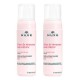 Nuxe eau de mousse micellaire aux pétales de rose lot de 2 x 150ml