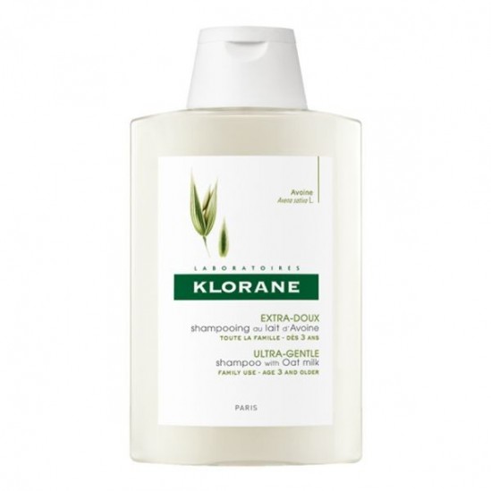 Klorane shampooing au lait d'avoine extra-doux 400ml