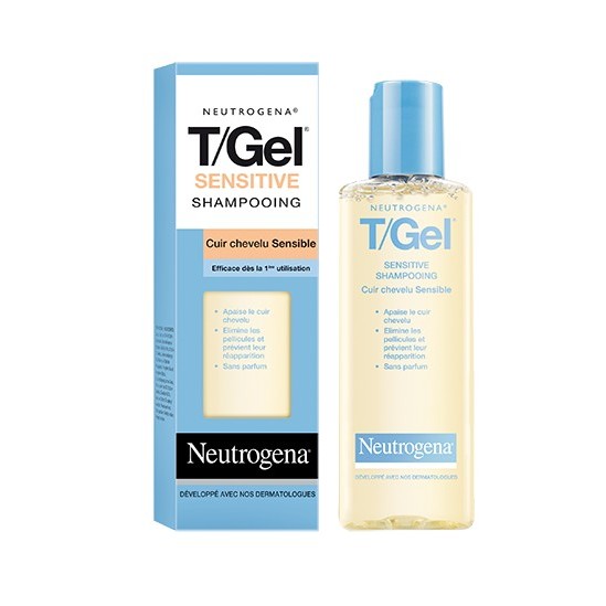 Neutrogena T-Gel Sensitive Shampooing Antipelliculaire 125ml 