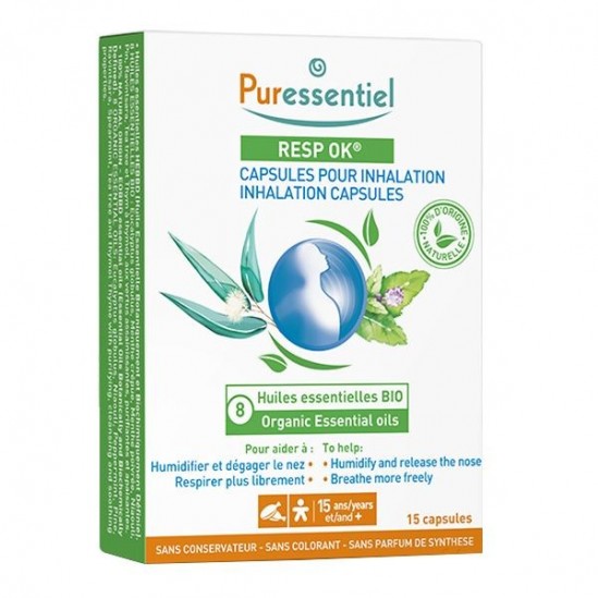 Puressentiel Resp OK Inhalation 15 Capsules