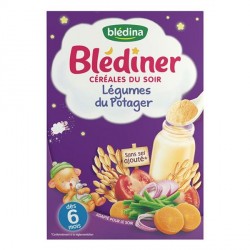 Blédina blédiner légumes potager 240g