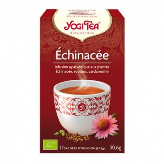 Yogi tea infusion échinacée 17 sachets 