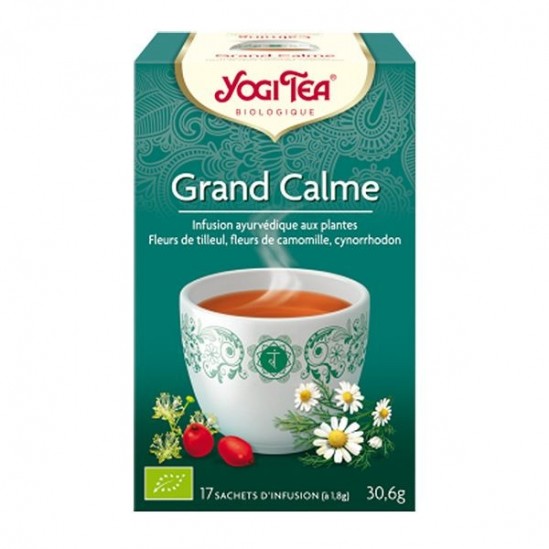 Yogi tea infusion grand calme 17 sachets