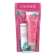 Caudalie pochette duo hiver rose de vigne crème mains 3ml + stick lèvres 4.5g