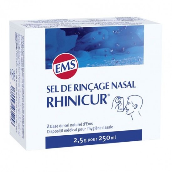 Rhinicur sel de rinçage nasale 20 sachets