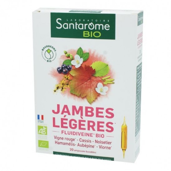 Santarome jambes légères boite de 20 ampoules 