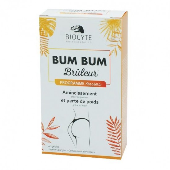 Biocyte bum bum brûleur de graisse programme fessiers 60 géllules