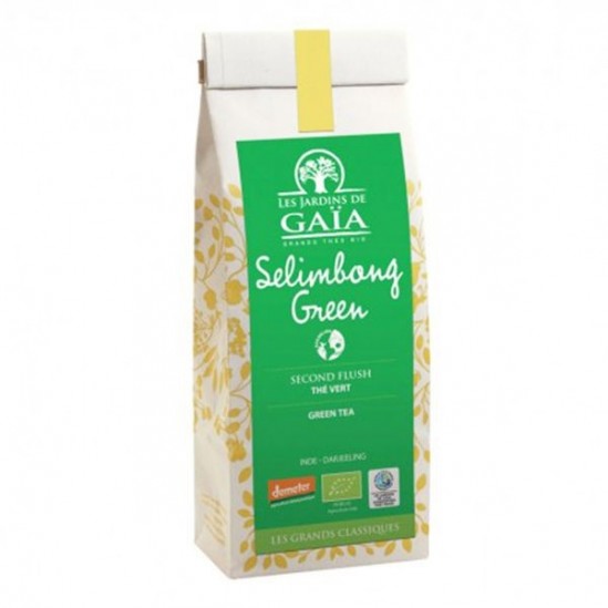 Les jardins de Gaïa thé vert bio selimbong green 100g