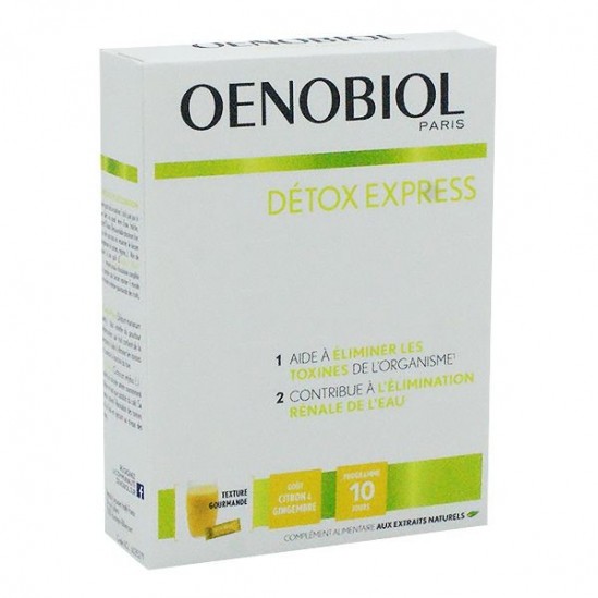 Oenobiol detox express gout citron gingembre 