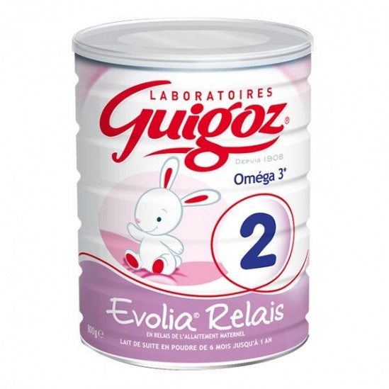 Guigoz Evolia Relais 2ème Age Boite de 800g