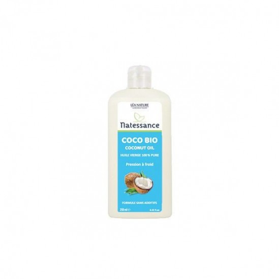 Natessance huile coco bio 100% pure 250ml