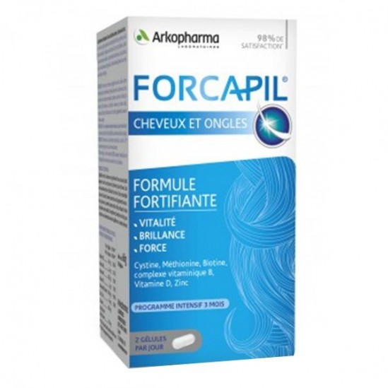 Arkopharma forcapil cheveux et ongles 60 gélules