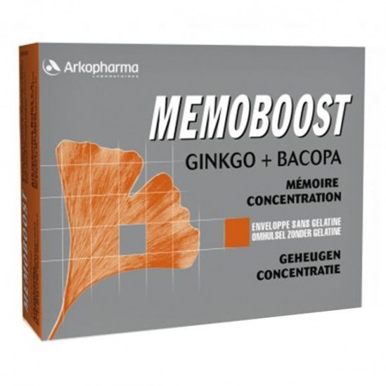 MEMOBOOST GINKGO+BACOPA B/30GEL