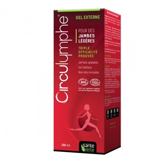 Santé Verte circulymphe gel jambes lourdes 150ml