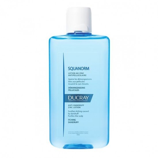 Ducray squanorm zinc lotion capillaire antipelliculaire 200ml