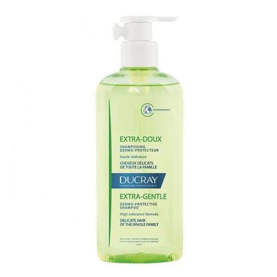 Ducray extra doux shampooing flacon pompe 400ml