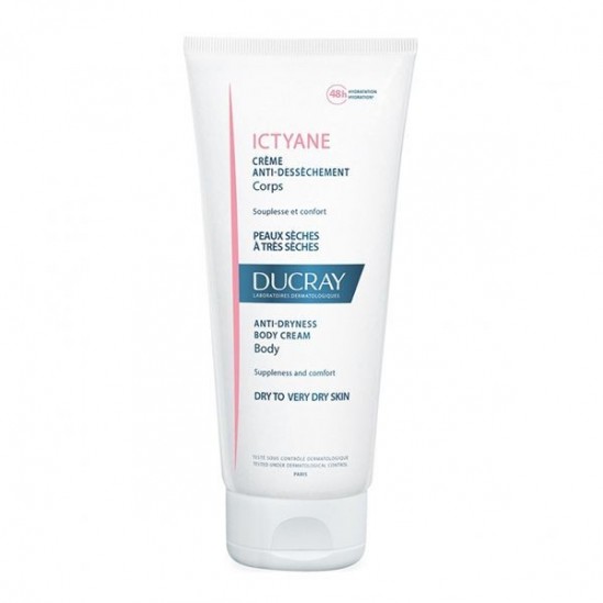 Ducray ictyane crème anti-desséchement corps 200ml