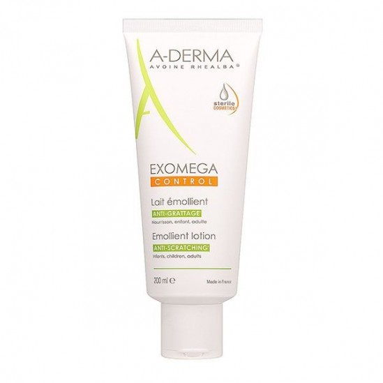 Aderma exomega control lait émolient 200ml