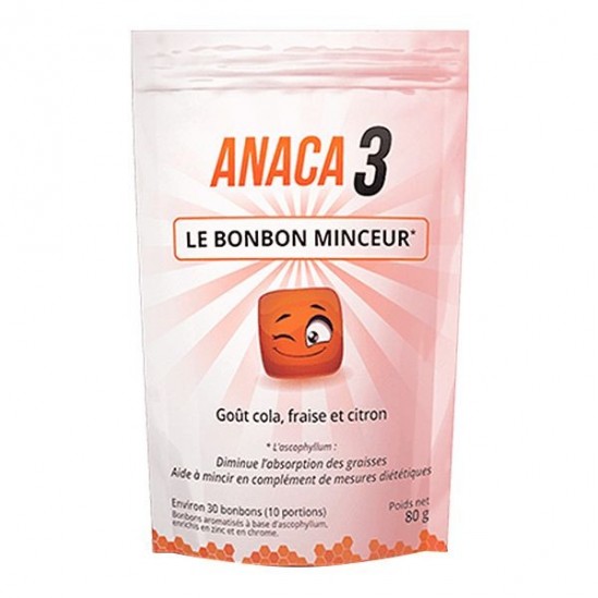 Anaca 3 bonbon minceur 80g