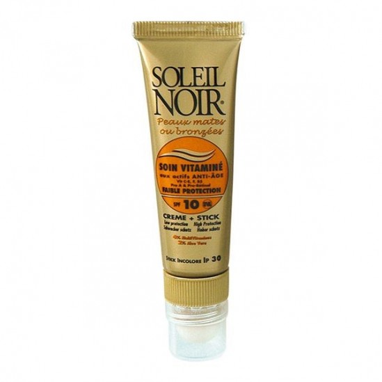 Soleil Noir combi crème et stick SPF10+ 20ml