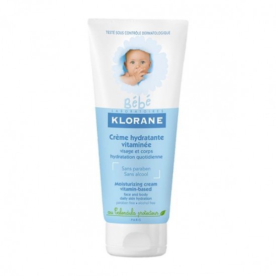 Klorane Bébé Crème Hydratante vitaminée 200ml