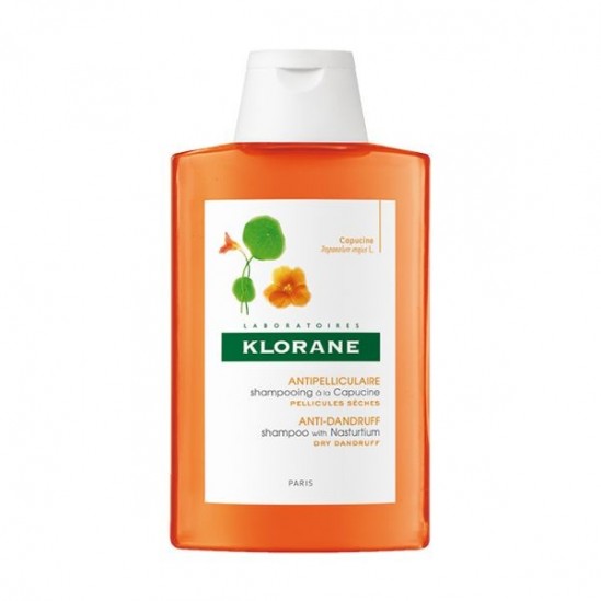 Klorane Shampooing traitant anti-pelliculaire à la capucine 200ml