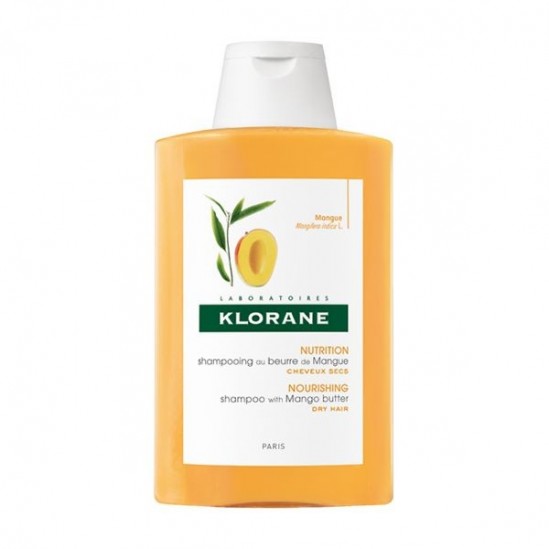 Klorane shampooing traitant nutritif au beurre de mangue 200ml