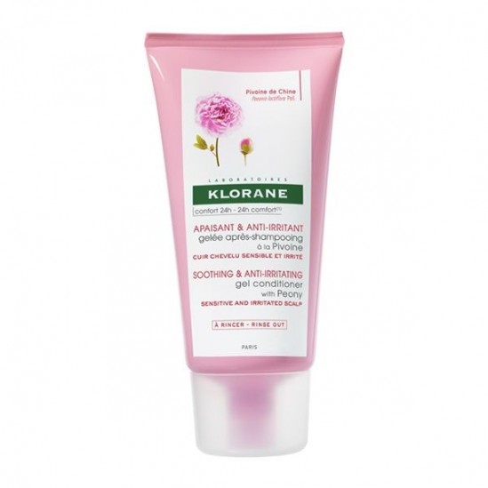 Klorane Gelée Après-Shampooing Apaisant & Anti-Irritant Pivoine 150ml