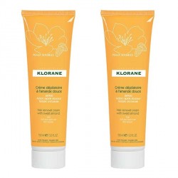 Klorane Crème Dépilatoire Peaux Sensibles 2x150ml