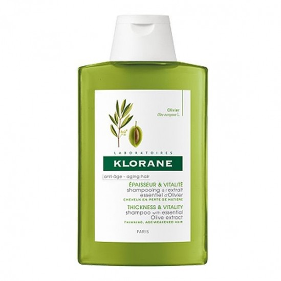 Klorane Shampooing à l'Extrait Essentiel d'Olivier 200ml