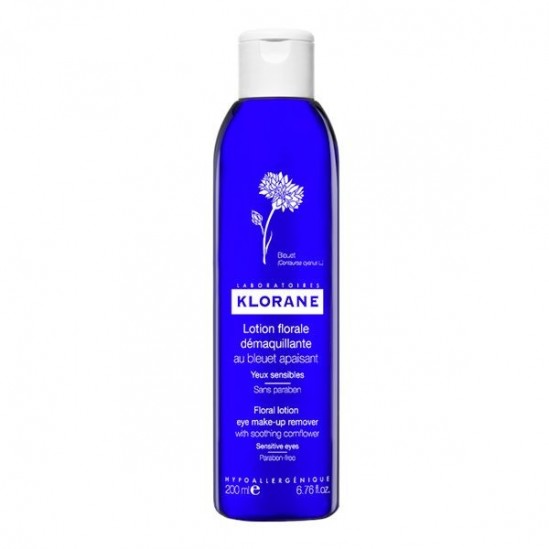 Klorane lotion florale démaquillante yeux 200ml