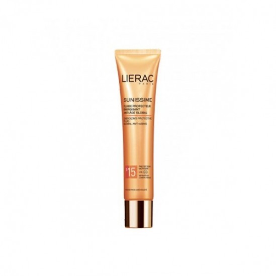 Lierac Sunissime fluide protecteur énergisant anti-âge global SPF15 40ml 