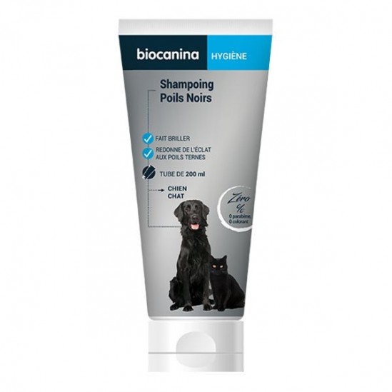 Biocanina shampooing poils noirs 200ml