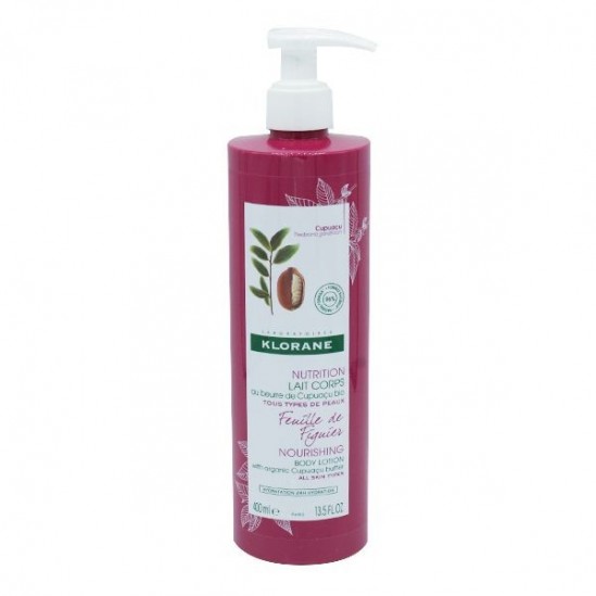 Klorane corps lait hydratant feuille de figuier 400ml