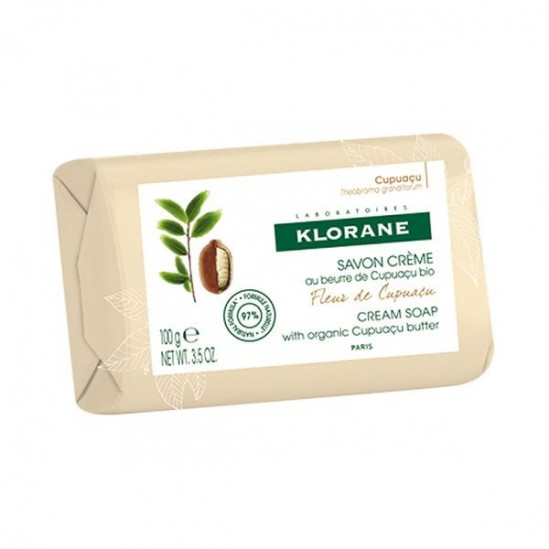 Klorane corps savon crème fleur de cupuaçu 100g