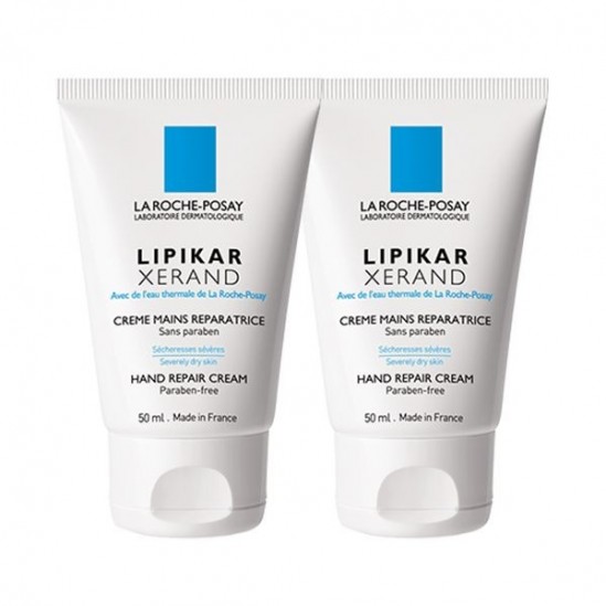 La Roche Posay Lipikar Xerand Crème mains Réparatrice DUO 50ML