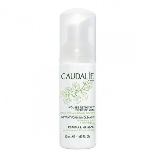 Caudalie mousse nettoyante démaquillante 50ml