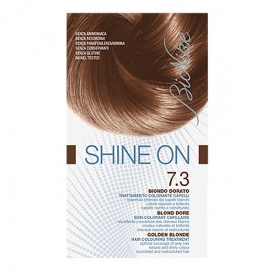 Bionike Shine on soin coloration 7.3 blond doré