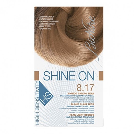 Bionike Shine on HS soin coloration 8.17 blod clair teck 