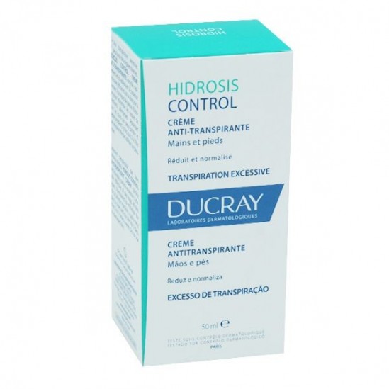 Ducray hidrosis control crème mains et pieds 50ml