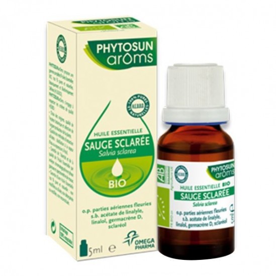 Phytosun Arôms Sauge Sclarée Bio 5 ml